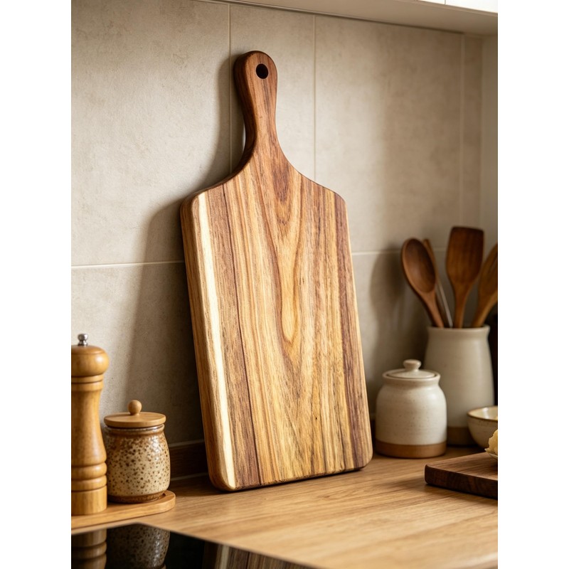 Acacia Wood Cutting Board Gift Set, Perfect Housewarming Gift, Ideal
