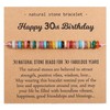 TEVOP 30th Birthday Gifts for Women, Bead Bracelet 30th Birthday
