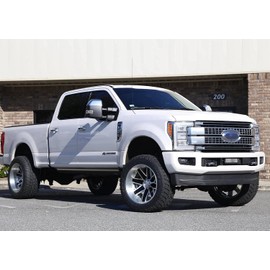 iJDMTOY Lower Grille Mount 12-Inch LED Light Bar Compatible with 2017-up Ford F250 F350 F450, Includes (1) High Power LED Lightbar, Lower Bumper Opening Mounting Brackets & On/Off Switch Wiring Kit
