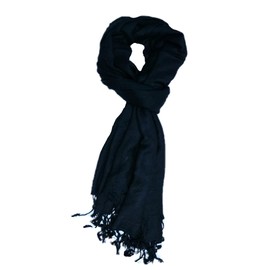 Pashminas Lisa 100% Viscosa (Negro)