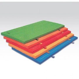 Exercise Mat 240x90x6cm for Gymnastics Rolling Vaulting High Jump Foldable Mat Red / Production takes 10 days
