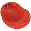 Seeberger Women's Sun Hat Women's Straw Cap, Burnt Orange