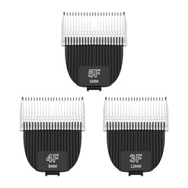 Newbulu 3F+4F+5F Flash Clipper Professional Detachable Replacement Blades,Compatible with Kenchii Flash Clipper Blade,3 Pack