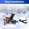 showingo 532442759 Snow Blower Auger Blade Set (2 Pack) -Rubber