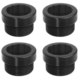 Houoto Umbrella Pole Stabilizer - Umbrella Pole Stabilizer Adapter for Pool Umbrella, Deck Umbrella, Patio Umbrella - 4 Pack (Black)