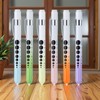 SIPYTOPF 6 Pack Pen Light,Reusable LED Penlight with Pupil Gauge