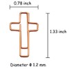 50 PCS Cross Paper Clips for Bible Study Supplies, Bible