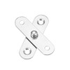 uxcell 2 Sets Stainless Steel 360 Degree Rotating Door Pivot