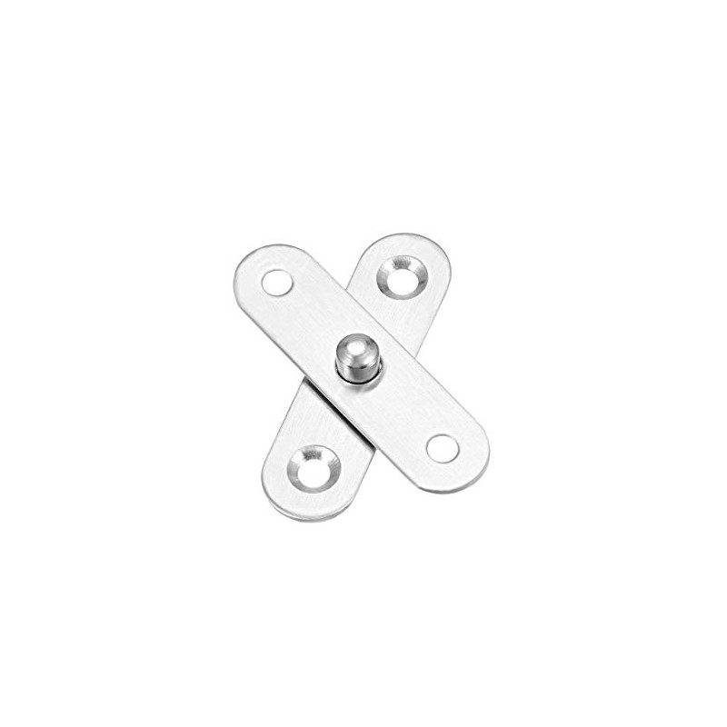 uxcell 2 Sets Stainless Steel 360 Degree Rotating Door Pivot