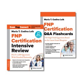 FNP Certification Intensive Review, Fifth Edition, and Q&A Flashcards Set
