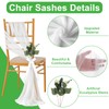 24 Sets Wedding Aisle Decorations for Ceremony Set Wedding Chair