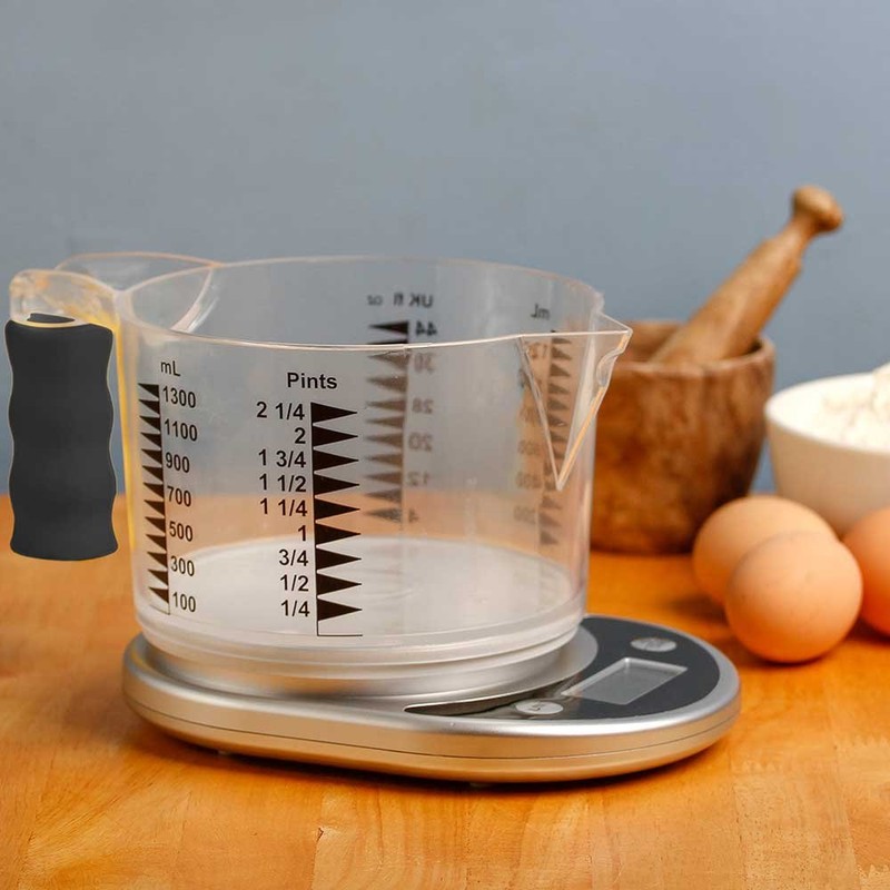 NRS Healthcare Talking Kitchen Scale with Easy to See Measuring