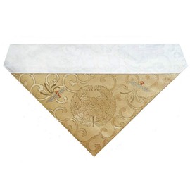 Triangular Uchishiki Weave Peony Teens (Kyoto Size) Jodo Shinshu Otani School (East) [Buddhist Articles] (Spelled Color)