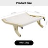 MEWOOFUN Window Sill Perch for Indoor Cats, One-Step Sliding Clamping