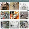 Corner Bracket, 9 Piece Angle Bracket, 10 Piece Set 20x20x17mm