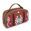Wrangler - Bolsa de maquillaje para mujer, D-rojo, Small, Bolsa