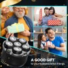Electric 6D Floating Head Shavers for Bald Men, Magnetic Rotary
