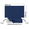 npluseins Bed sheets – 100% Cotton – 6 colours –