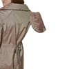 Cole Haan Women's Travel Packable Rain Jacket, Champagne