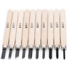 10Pcs Carving Knife Rubber Stamp DIY Stickers Engraving Pen Art