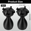 2 Miniature Painting Handles with Ergonomic Grip, Paint Handle, for