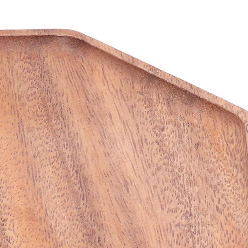 Tea Plate Natural Wood Environmental Protection Uniform Texture Odorless Serving