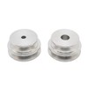 Aluminum Alloy Pulley Double Groove 50/60mm 8-20mm Fixed Bore Pulley