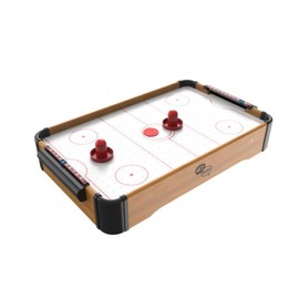 Hey! Play! Air Hockey Table Mini Arcade Game - 22-Inch Tabletop Board Game for Girls and Boys, Battery-Operated, and Includes Puck and Paddles by Hey Play