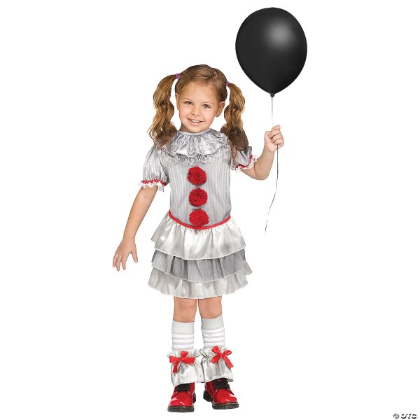 Fun World Toddler Carnevil Clown Costume Large 3T-4T