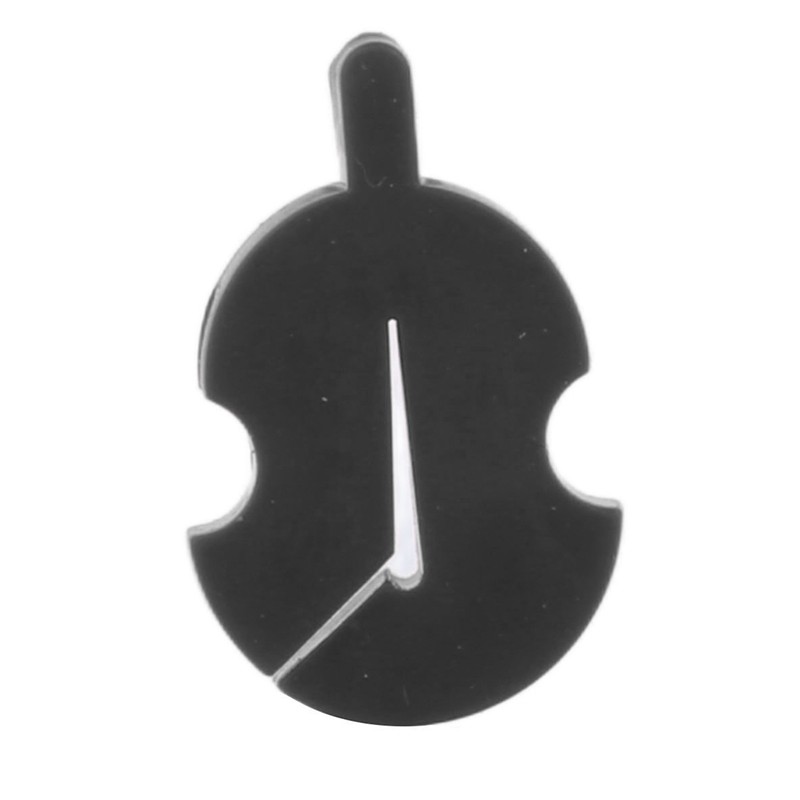 8Pcs Violin Mute Adjustable Rubber Silencer Single Hole Practice Parts
