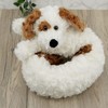 Novelty Dog Cat Design Soft Micro Fleece Draught Draft Excluder