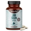 Iodine Selenium Capsules (Pack of 180) | 100 μg Iodine
