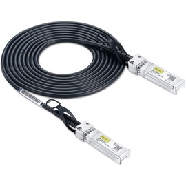 10Gtek SFP+ DAC Twinax Cable 2.5 m (8.2 ft), 10G SFP+ to SFP+ Direct Attach Copper Passive Cable for Cisco, Ubiquiti UniFi, TP-Link, Netgear, D-Link, Zyxel, Mikrotik and More