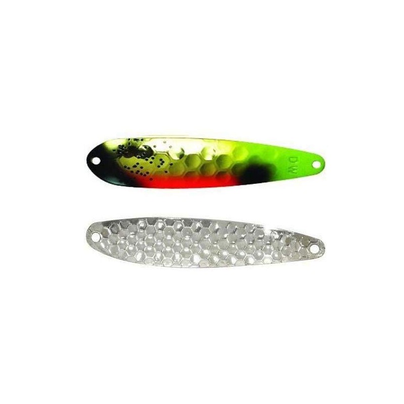Dreamweaver Lure Co. Super Slim UV Blue/Green Spotted Dolphin