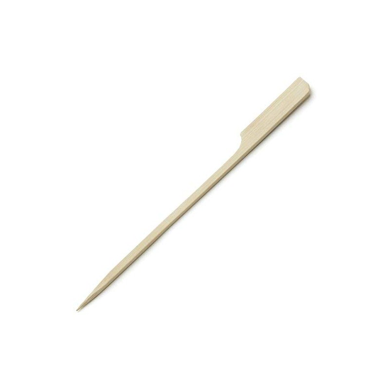 TableCraft Bamboo Paddle Picks 4.5inch - Pack of 100 -