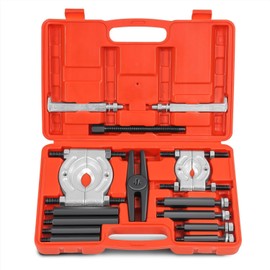 DNA Motoring 14 PCS Bearing Puller Set, 5 Ton Capacity Bearing Separator with 2" and 3" Jaws, Pinion Bearing Puller and Wheel Bearing Removal Tool, TOOLS-00453