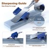 10 Pieces Wood Chisel Set, 1/4"~2" Woodworking Chisel Kit with