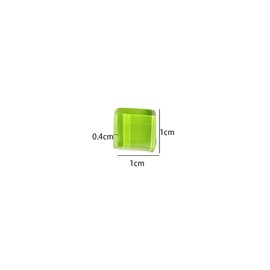 Mosaic Tiles 100g,Crystal Mosaic Stones,Glass Mosaic Tiles Green,Glass Pieces for DIY Art Craft,