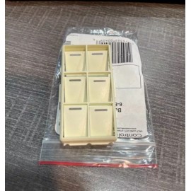 Control4 Button Color Kit, 6 Button Keypad Almond