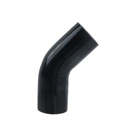 Modengzhe 45 Degree Elbow Silicone Hose,2.48“(63mm) ID Intake Piping Hoses,4 Inch Length Elbow Silicone Coupler Hose