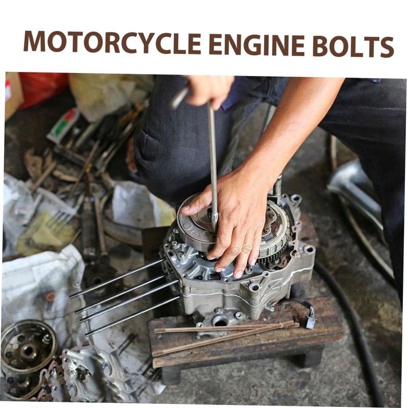 STOBAZA 4pcs Engine Bolt Set for Pit Bike Dirt Bike