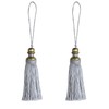 HedongHexi 2 Pack Tassel Key Tassel with Loops, Handmade Tassel