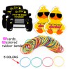 Waxvery Duck Tags,You've Been Ducked, Cute Yellow Duck and Black