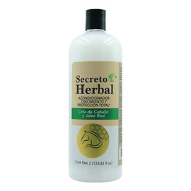 Secreto Herbal Acondicionador Crecimiento y Protección Total con Cola de Caballo y Romero 1 Litro