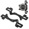 4" Front Bumper Fog Light Bracket Steel Fog Light Bracket