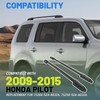 KUAFU Roof Rack Side Rails Compatible with 2009-2015 Honda Pilot