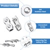 Duplex Clamp Rope Connector M4 Wire Rope Clamp 12 Pieces