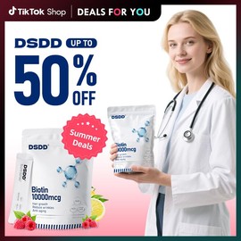 DSDD 10000 NAD+ Advanced,Biotin Berry Flavor Drink Mix for glassSkin, ANTl AGlNG Support, Energy, and Focus Previously known as Research NR 900:_40 Packets (Treatment-Set)