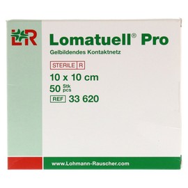 Lomatuell Pro Gel Forming Contact Net 10 cm x 10 cm Pack of 50