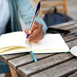 Cello Black Biro Pens (Pack OF 12) 1.0mm Ball Point Black Ink Pens for Writing | Ballpoint Pens Ideal for Stationery & Office Supplies and School Supplies